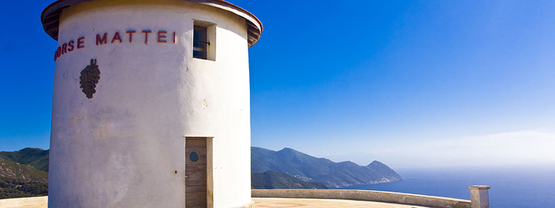Cap Corse i det nordlige Korsika